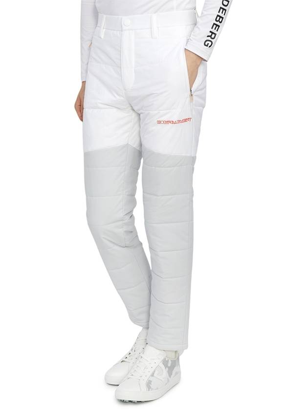 Men's Dialogue Hybrid Padded Pants White - HORN GARMENT - BALAAN 6