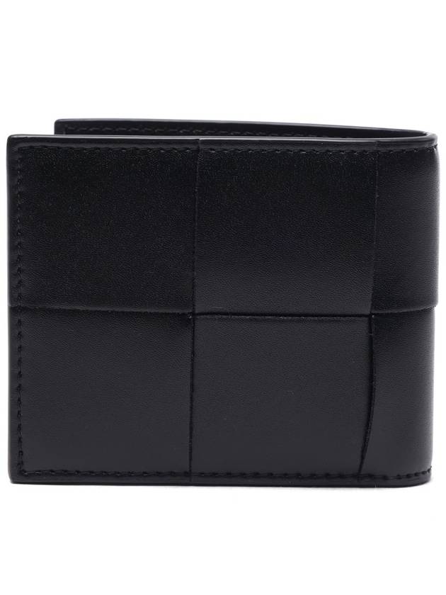 Intrecciato Half Wallet Black - BOTTEGA VENETA - BALAAN 5