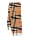 Vintage Check Cashmere Muffler Beige - BURBERRY - BALAAN 2