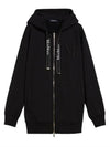 Albero Logo Cotton Zip-Up Hoodie Black - MAX MARA - BALAAN 2