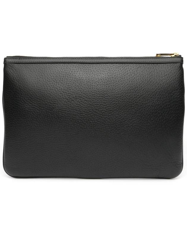 Ophidia Leather Clutch Bag Black - GUCCI - BALAAN 4