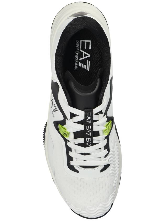 EA7 Emporio Armani Sports Shoes With Logo, Men's, White - EMPORIO ARMANI - BALAAN 6