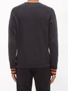 Paul Smith Artist Stripe Trim Cotton Sweatshirt Sweatshirt - PAUL SMITH - BALAAN 5