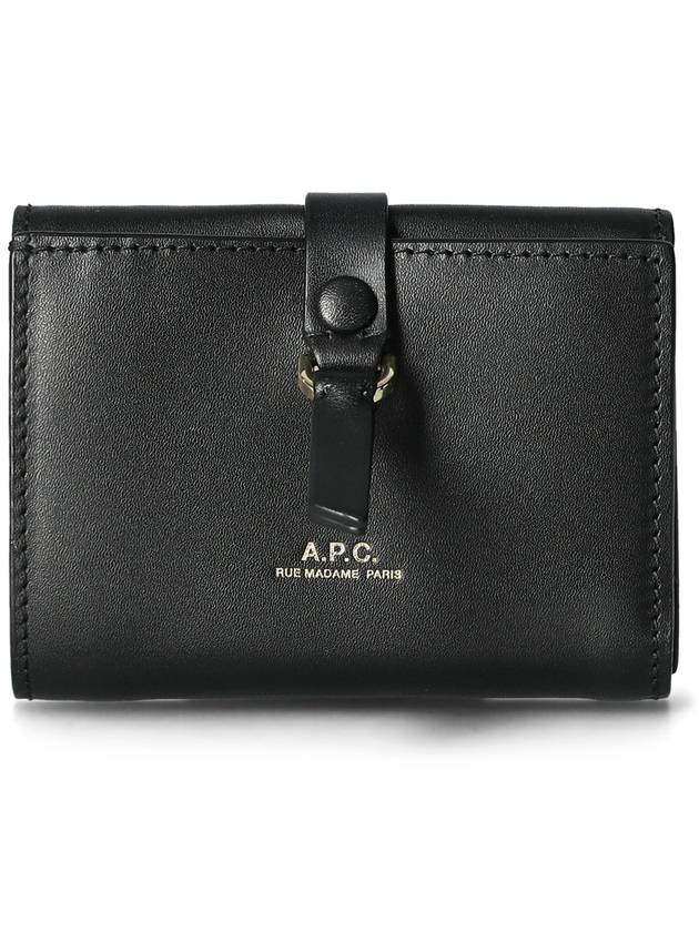 Noa Tri-Fold Half Wallet Black - A.P.C. - BALAAN 2