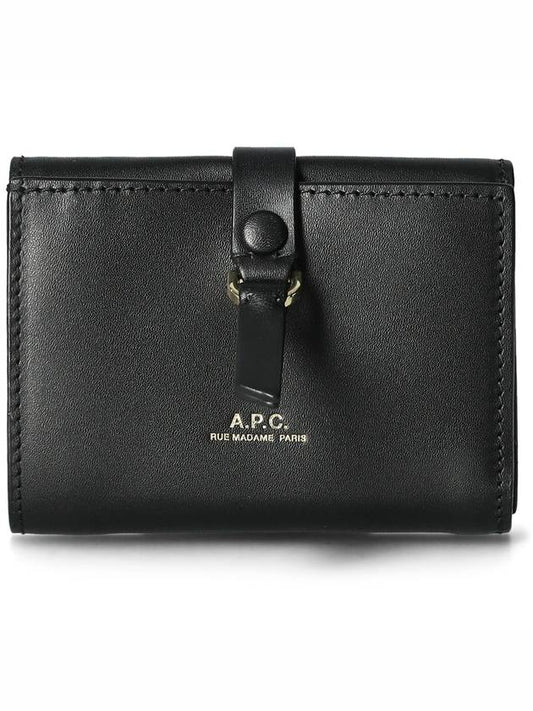 Noa Tri-Fold Half Wallet Black - A.P.C. - BALAAN 2