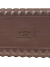 Le Troisieme Stud Pattern Rubber Tote Bag Brown - VALENTINO - BALAAN 8