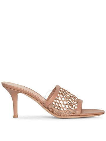 Gianvito Rossi Ladies Jamaica Praline Nappa Mule Sandals, Brand Size 36 ( US Size 6 ) - GIANVITO ROSSI - BALAAN 1