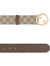 Blondie Belt Brown Beige Ebony - GUCCI - BALAAN 5