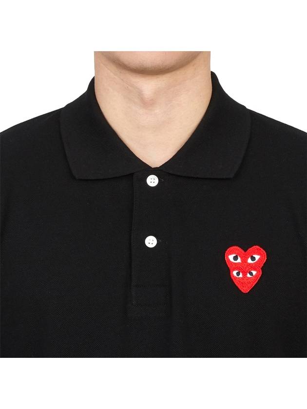 Men's Collar Short Sleeve TShirt AZ T290 051 1 - COMME DES GARCONS - BALAAN 6