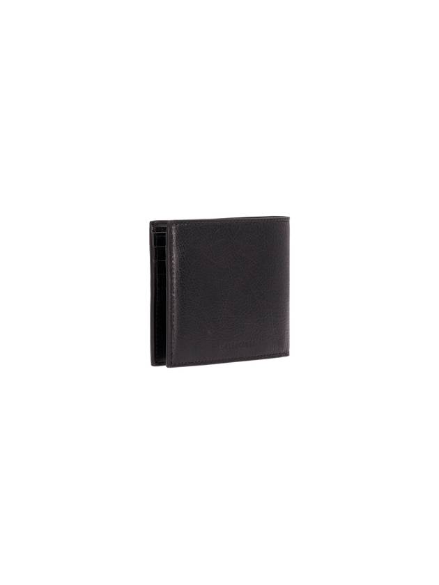 Le Cargoll Square Fold Lambskin Bicycle Wallet Black - BALENCIAGA - BALAAN 3