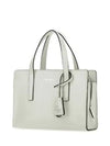 Re-Edition 1995 Brushed Leather Mini Handbag White - PRADA - BALAAN 3