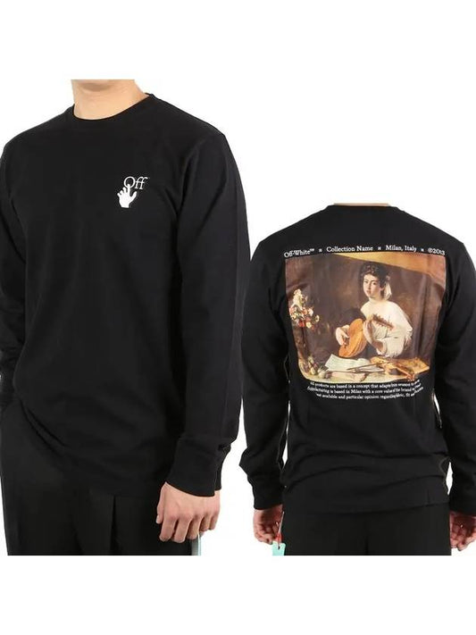 Caravaggio Lute Long Sleeve T-Shirt Black - OFF WHITE - BALAAN 2