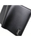 Men's Tiny Monogram Logo Half Wallet Black - SAINT LAURENT - BALAAN 6