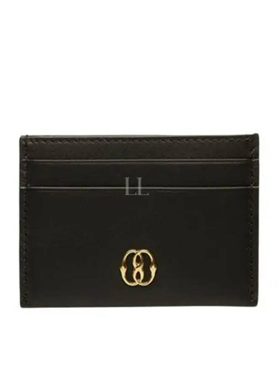 Emblem Logo Card Wallet Black - BALLY - BALAAN 2