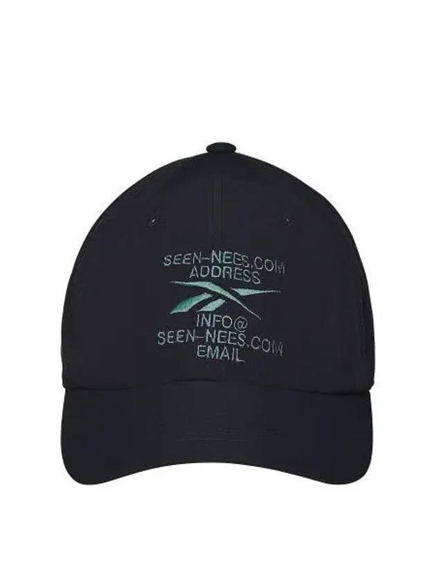 SEEN CONTACT LOGO CAP Black - REEBOK - BALAAN 1