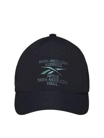 SEEN CONTACT LOGO CAP Black - REEBOK - BALAAN 1