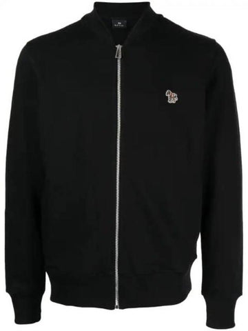 Zebra Logo Bomber Jacket Black - PAUL SMITH - BALAAN 1