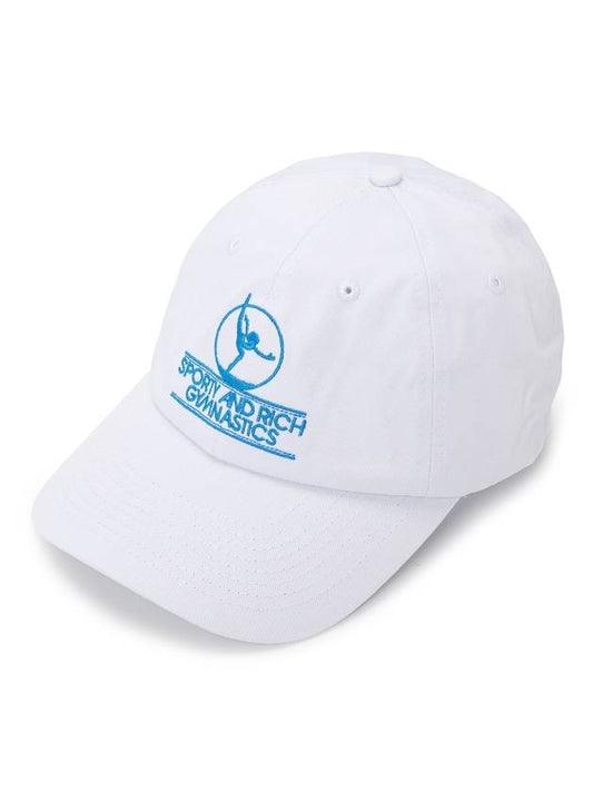 Gymnastics Cotton Ball Cap White - SPORTY & RICH - BALAAN 1