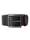 Men's Casual Leather Belt Black - HUGO BOSS - BALAAN 1