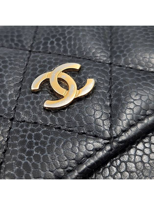 Classic caviar card wallet - CHANEL - BALAAN 4