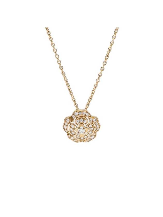 Bouton de Camélia Necklace Gold - CHANEL - BALAAN 1