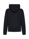 Boke Flower Embroidery Drawstring Hoodie Black - KENZO - BALAAN 3