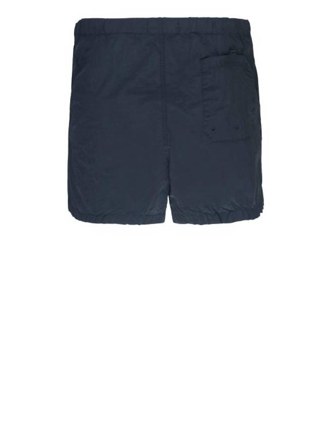 Patch Logo Nylon Swim Shorts Navy - STONE ISLAND - BALAAN 3