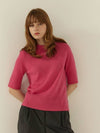 Women's Cashmere Mock Neck Slim Fit Knit Sweater C3KPO65 - CALLAITE - BALAAN 1