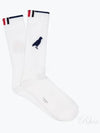 Rose Raven Socks White - THOM BROWNE - BALAAN 2