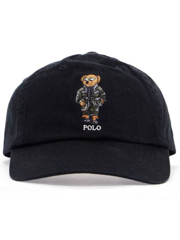 sport cap with black bear embroidery - POLO RALPH LAUREN - BALAAN 1