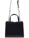 Vara Bow Top Handle Tote Bag Black - SALVATORE FERRAGAMO - BALAAN 5