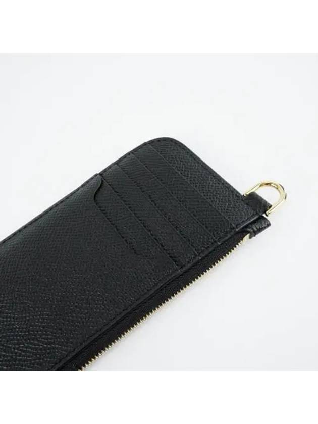 Card Wallet Vagabond Zipper Holder Alpina Black AB0649BKN0 - DELVAUX - BALAAN 5