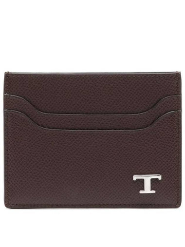 T Timeless Logo Card Holder XAMTSYF0200F3K - TOD'S - BALAAN 1