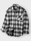 Ray check shirt black - INDUST - BALAAN 5