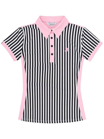 C23MTS008W Striped Jersey Top Black - CHUCUCHU - BALAAN 1