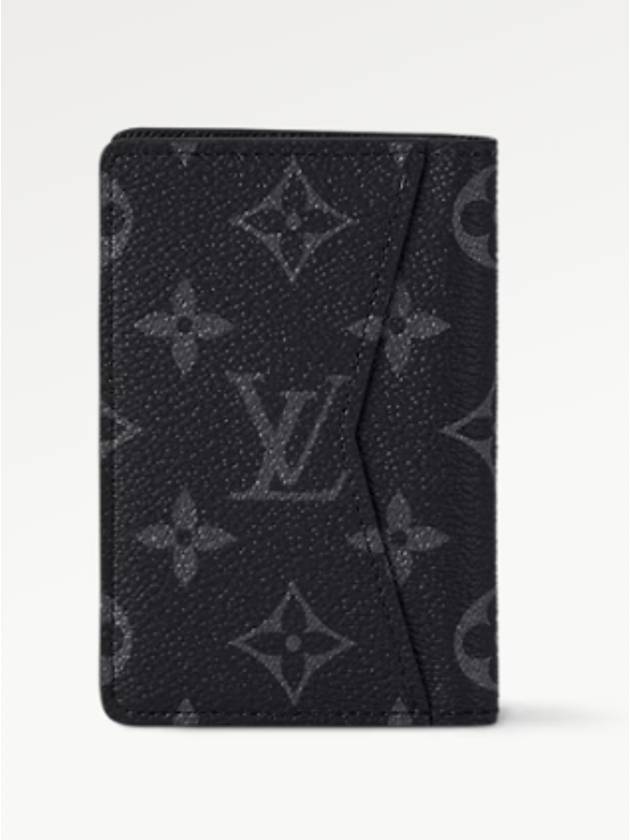 Pocket Organizer Monogram Card Wallet Black - LOUIS VUITTON - BALAAN 5