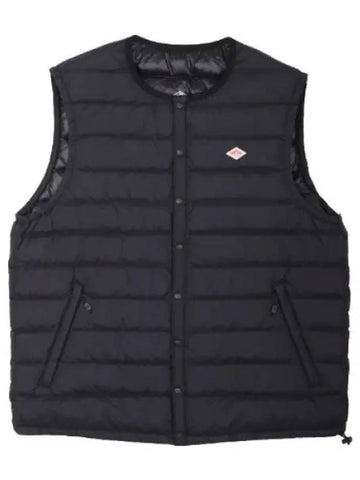 Logo Patch Down Vest Men s - DANTON - BALAAN 1