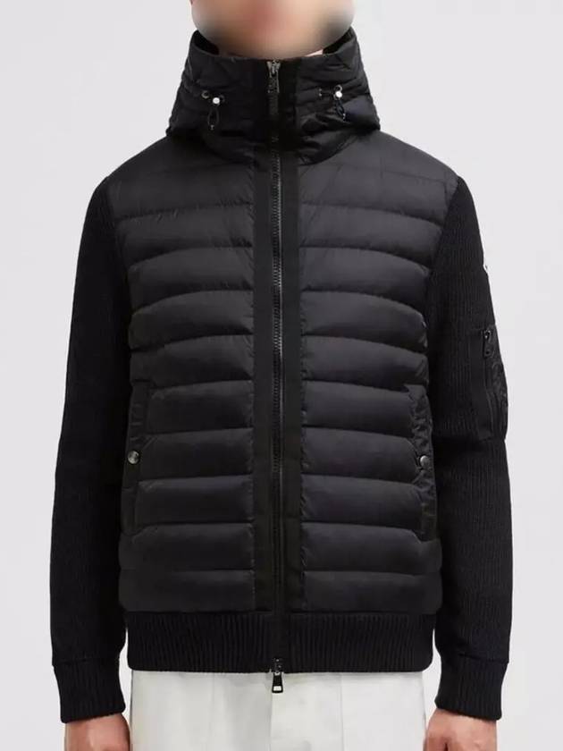 Men s Padded Wool Cardigan 9B50800 A9340 999 - MONCLER - BALAAN 3