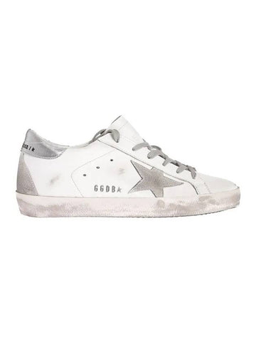 Superstar Silver Heel Tab Sneakers White - GOLDEN GOOSE - BALAAN 1