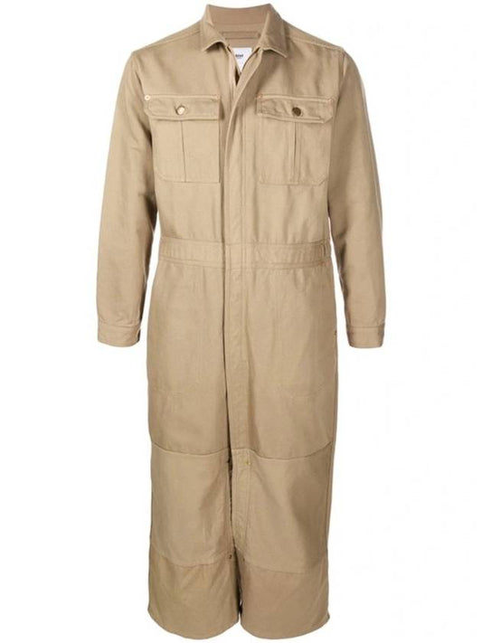 Men's silk chino jumpsuit and coat 10C041 - DOUBLET - BALAAN 1