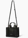 Small Leather Tote Bag Black - MARC JACOBS - BALAAN 3