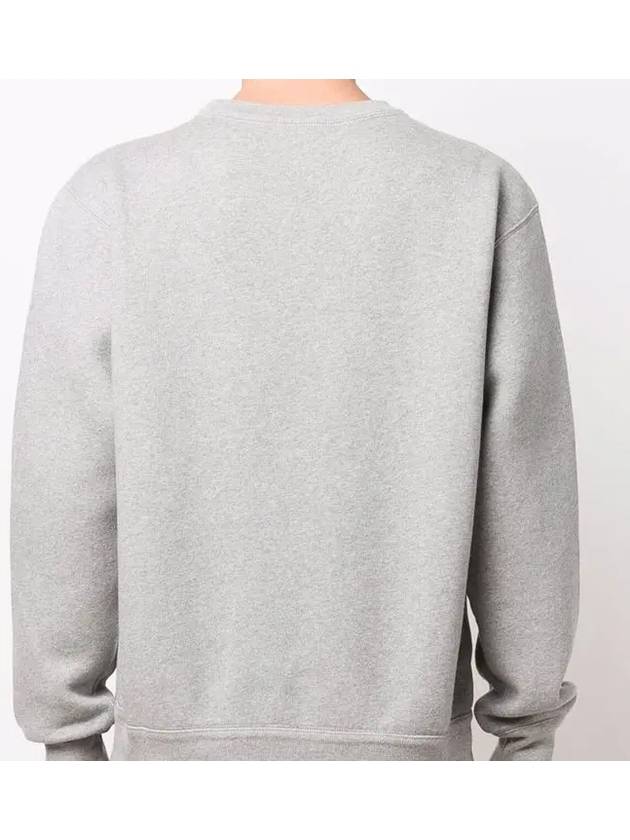 Mikolo Logo Patch Sweatshirt Grey - ISABEL MARANT - BALAAN 6