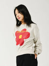 Doodle Camellia Sweat Shirts GREIGE - LE SOLEIL MATINEE - BALAAN 6