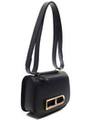 Lingot Olen Calf Leather Shoulder Bag Black - DELVAUX - BALAAN 4