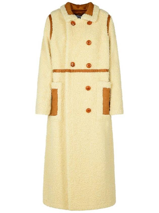 Stand Studio 'Bibi' Cream Faux Fur Coat - STAND STUDIO - BALAAN 1