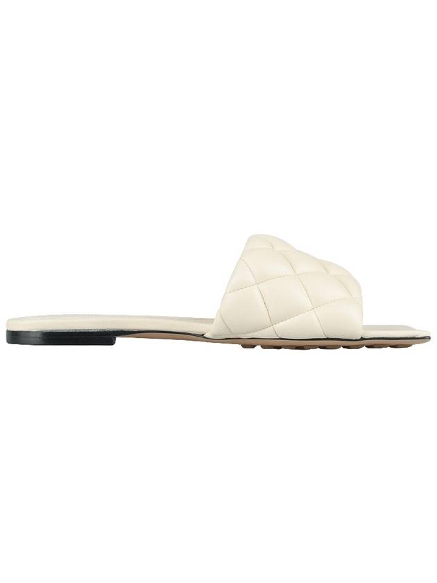 Padded Quilted Slippers Ivory - BOTTEGA VENETA - BALAAN 5