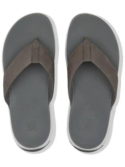 Sporty toepost deep gray nubuck men - FITFLOP - BALAAN 2