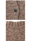 Botanical Dyed V-Neck Knit Cardigan Light Brown - MAISON MARGIELA - BALAAN 7