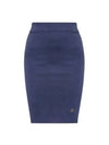 Embroidered ORB Pencil Skirt Navy - VIVIENNE WESTWOOD - BALAAN 2