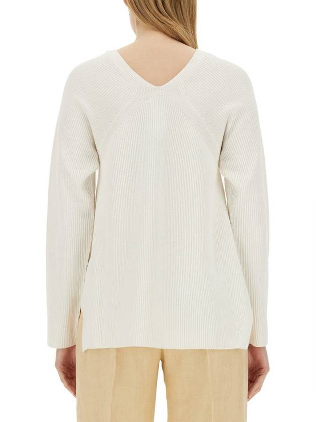 Sweater MAD264F020 D510 0142 WHITE - FABIANA FILIPPI - BALAAN 4